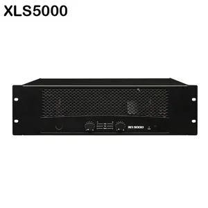 XLS5000 מכירה לוהטת גדול כוח 2 ערוץ קריוקי dj מגבר מחיר מקצועי מודול, צינור מקצועי מגבר כוח