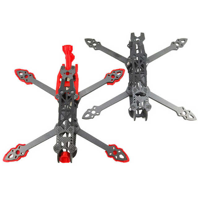 MARK 4 HD 5-Inch 240mm Carbon Fiber 3K Frame Kit 5mm Arm Printed Parts Compatible Mini 2 Air 2 FPV Drone Quadcopter for DIY Four