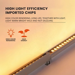 KDBANG Éclairage de façade extérieur à LED pour bâtiment, décoration, éclairage mural linéaire à LED - Product Image 4
