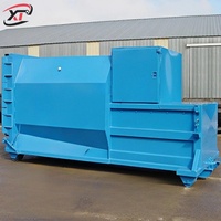 Nouveau compacteur de déchets mobile XINTUO, broyeur de déchets alimentaires, moteur certifié CE, modèle XS-124, garantie 1 an pour la fabrication