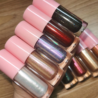 Gloss à lèvres personnalisé avec paillettes, brillant et végétalien, fournisseur de gloss à lèvres et de rouges à lèvres en marque privée