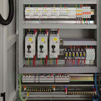 Kit de Distribución Eléctrica de Bajo Voltaje Personalizado, Trifásico, 400A, ATS, Gabinete de Control de Doble Alimentación, IP30, OEM