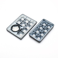 Claviers sans fil rétroéclairés en silicone, étanches, durables, écologiques, avec télécommande, gravure laser multipoints simple ou multiple