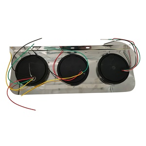Pièces de système d'éclairage de camion de haute qualité, universelles, électroplaquées, LED, triple feu arrière, feu latéral pour remorques - Product Image 3