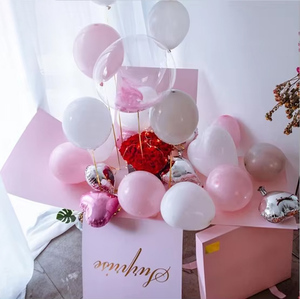 Caja Sorpresa de Cumpleaños para Niña o Mujer, Caja de Regalo <span class=keywords><strong>Explosiva</strong></span> con Globos para Decoración de Fiestas de Cumpleaños y Bodas HS067 - Product Image 1