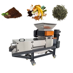 Fruit Vegetable Waste <b>Shredder</b> and Dewatering Squeezer for Various Waste Recycling Machine - Product Image 1