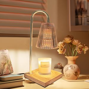 Electric Candle Warmer <b>Lamp</b> <b>Lantern</b> Candle Melting Waxing Burner Light Aromatherapy <b>Table</b> <b>Lamp</b> for Spa Bedroom - Product Image 1