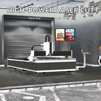 Machine de découpe laser à fibre numérique CNC automatique haute vitesse 1500x3000mm Cypcut à refroidissement par eau pour acier inoxydable/laiton