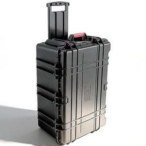 OEM ODM IP67 XL Large Size Customized EVA Foam Inside Hard <strong>ABS</strong> Plastic Tools Equipment Flight Carry <strong>Case</strong> with Trolley and Wheels - Product Image 2