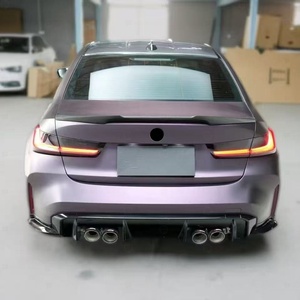 Piezas de Auto Nuevas para <span class=keywords><strong>BMW</strong></span> <span class=keywords><strong>Serie</strong></span> <span class=keywords><strong>3</strong></span> G20 G28 2019-2025, Conversión a Modelo G80 M3 con Parachoques Delantero y Trasero, Rejilla, Capó y Faros - Product Image 5