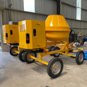 Mixer Semen Profesional 700 Liter, Mixer Beton Murah, Mesin Pencampur Beton Mini untuk Dijual - Product Image 1