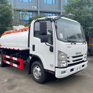 Camion d'aspiration des eaux usées diesel 4x2 LHD 6 roues Sinotruck Shacman Faw Isuzu de Chine, 5m³ à 6m³, puissant, pour le nettoyage des fosses septiques, manuel - Product Image 4