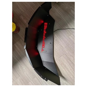 خطوط داخلية لمصباح داخلي من سبيكة الألومنيوم 4 أسود لسيارة جيب مصارع JT + JT2023 - Product Image 4