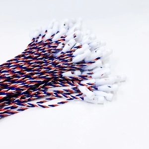 Hang Tag <span class=keywords><strong>String</strong></span> Rood Polyester Seal Lock <span class=keywords><strong>String</strong></span> Kledingstuk Bullet Kleurrijke Touw Opknoping Graan Hang Tag Kleding Aangepast - Product Image 5