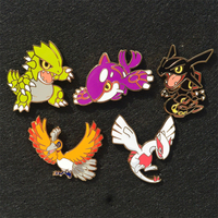 Broches de Metal Esmaltados de Anime al por Mayor, Lindas Decoraciones para Ropa y Bolsos