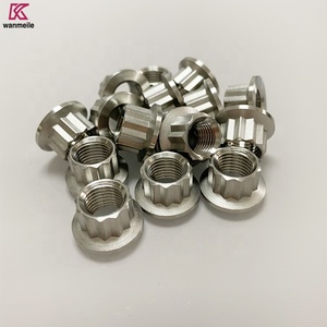 Tuerca/Perno de Brida de <span class=keywords><strong>12</strong></span> Puntas de Titanio Pulido para Aplicaciones Automotrices, Sanitarias y Mineras - Product Image 4