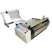 Machine de découpe de laminage d'autocollants de ruban Hd-400zf 2 en 1, papier auto-adhésif de stratification automatique coupant à la feuille