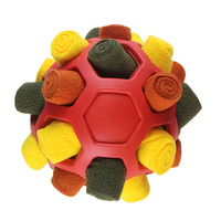 Divertido Juguete de Pelota Olfativa para Perros, Rompecabezas de Entrenamiento Olfativo para Mascotas, Comedero Lento con Comida Oculta