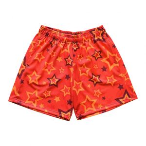 Custom Design Lightweight Breathable Quick Dry Elastic Waist Casual <b>Pattern</b> Screen Printing Logo High Quality Mesh <b>Shorts</b> for - Product Image 3