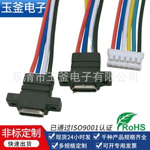 Connecteur femelle étanche de type C Jade Cauldron avec prise pour appareils électroménagers et électroniques - Product Image 5