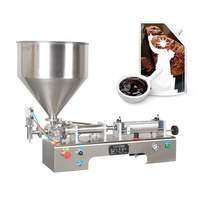 Machine de Production pour petite entreprise, machine automatique d'embouteillage de miel, pâte sauce shampoing crème ketchup machine de remplissage de miel