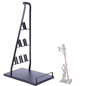 Support de rangement pour <span class=keywords><strong>aspirateur</strong></span> sans fil, support de sol sans perçage, organisateur de câbles pour <span class=keywords><strong>balai</strong></span> électrique portatif - Product Image 1
