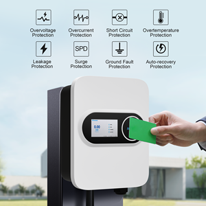 Estación de Carga para Vehículos Eléctricos Khons con Certificación CE, de 3.7kW a 7kW, Tipo 2, con 4G/RFID/OCPP/WIFI, para Hogar y Negocios - Product Image 4