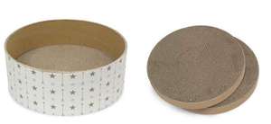 Custom Large Cat Scratching Board Einzigartiger Cat <span class=keywords><strong>Scratcher</strong></span> und Bett mit benutzer definiertem Wellpappe nstil Langlebig Nicht leicht zu verformen - Product Image 4