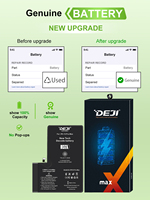 Batería de Diagnóstico Original OEM de DEJI Distributors para iPhone 12 Mini, 12 Pro, 13, 14, 15 Pro Max, Repuesto para Batería de iPhone