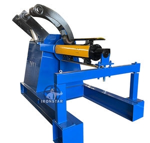 Decoiler in metallo tipo a sbalzo Decoiler semiautomatico metallico Decoiling - Product Image 1