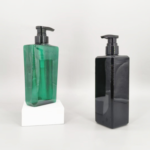 Confezioni di Lusso per la Cura della Pelle, Bottiglie con Pompa in PET PETG da 300ml e 500ml per Bagnoschiuma e Gel <span class=keywords><strong>Doccia</strong></span> - Product Image 4