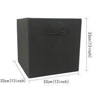 Charisma panier de rangement entier organisateur en bois pliable pour cuisine Shees placards jouets vêtements-boîte de rangement en gros