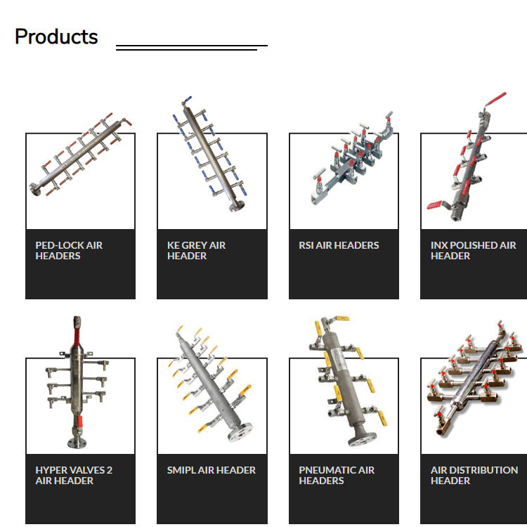 Stainless Steel 304 Cylinder Instrument Air Header 2000PSI HI-TEK Brand ...