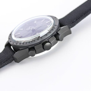 <span class=keywords><strong>Orologio</strong></span> Sportivo Cronografo di Alta Gamma in Ceramica Nera con Vetro Zaffiro, Impermeabile, <span class=keywords><strong>Unisex</strong></span>, Cinturino in Nylon, Movimento Meccanico <span class=keywords><strong>Automatico</strong></span> - Product Image 5
