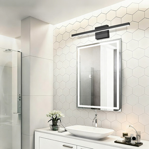 Modern Mirror Lamp Led Wall <b>Light</b> Aluminum Alloy Touch Control Bathroom Vanity Lighting Surface Mounted 25000 Hours Lifespan - Product Image 3