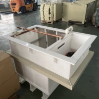 Réservoir de galvanoplastie d'usine chinoise, équipement complet de galvanoplastie avec redresseur de galvanoplastie