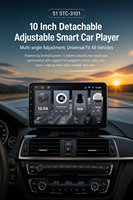 Radio Mobil Android 1 Din 2+64 Layar Putar Lepas Pasang Wireless CarPlay Auto GPS Universal Stereo Mobil Pemutar Multimedia