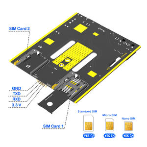 NGFF (M.2) tip C POE adaptörü çift SIM yuvaları RJ45 portları Realtek RTL8125BG denetleyici 4G/5G modülleri yardımcı güç destekler - Product Image 4