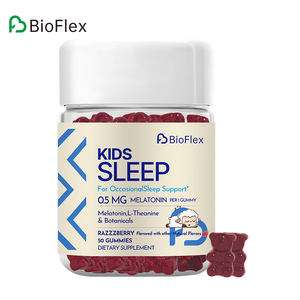 เมลาโทนินแบบกัมมี่สำหรับเด็ก ราคาโรงงาน ปริมาณต่ำ 0.5 มก. ช่วยการนอนหลับ สำหรับเด็ก ช่วยเสริมการนอนหลับเป็นครั้งคราว - Product Image 1