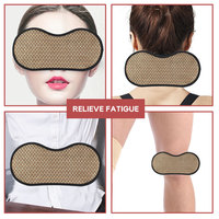 Vente en gros bon marché masseur pour les yeux portable bureau à domicile voyage compresse chaude et froide masque pour les yeux en jade naturel avec sangle réglable