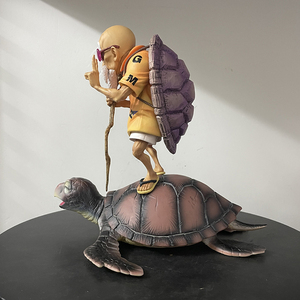 Figura de Anime Japonesa, Nuevo Modelo, Producto Personalizado OME, PU, PVC, Son Goku, Maestro Roshi, Kame Sennin, DBZ - Product Image 3