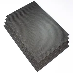 Hoge Kwaliteit Koolstofvezel Plaat Plaat 1 Mm 1.5 Mm 2.5 Mm 3 Mm Carbon Fiber Gelamineerd Lakens Fabrikanten Om promotie