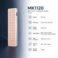 Panneau de luminothérapie universel compatible multilingue avec télécommande multi-longueurs d'onde et écran intelligent pour thérapie par lumière rouge
