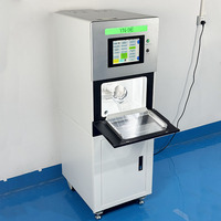 Machine de fraisage à sec et à humide pour blocs de disques en disilicate de lithium, zircone, zirconium et titane, 5 axes, CAD/CAM, prix d'usine, pour laboratoire dentaire