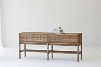 Table console en bois massif de style antique moderne avec tiroirs, meubles classiques pour salle à manger, villa, maison, cuisine, hôtel, salon