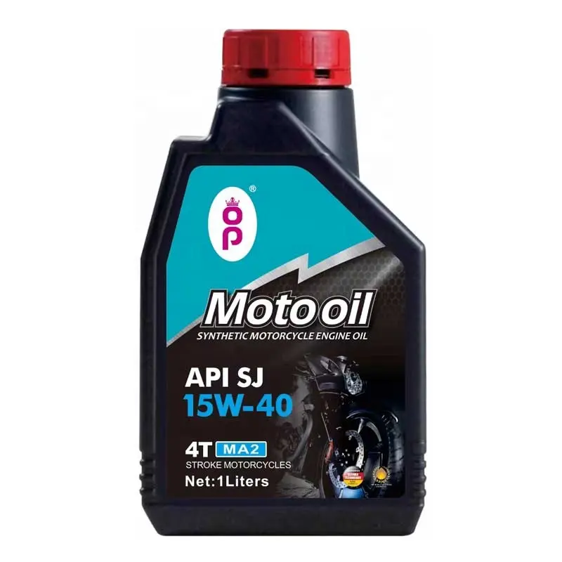 Fabbricazione all'ingrosso olio motore Premium 15 w40 4T olio per moto lubrificante eccellente protezione olio base per moto