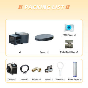 Bain de glace ultra durable pour <span class=keywords><strong>spa</strong></span> à domicile avec refroidisseur et filtre, baril de bain de glace pour la récupération sportive - Product Image 3