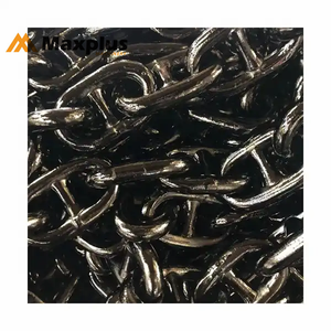 Cadena de Anclaje de Eslabones Soldados Pintada de Negro con Resistencia a la Corrosión Grado U3, Lisa, para Amarre Marino, Cadena de Anclaje, Cadena de Cable - Product Image 4