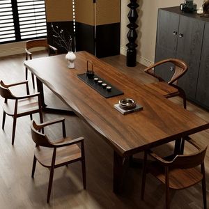 <span class=keywords><strong>Tavolo</strong></span> da Pranzo in <span class=keywords><strong>Legno</strong></span> di Quercia Massiccio con Bordo Naturale, 6 Posti, Personalizzabile, Arredamento Moderno per Casa e Cucina, Direttamente dalla Fabbrica - Product Image 5