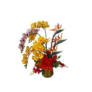 Accessoires de mariage luxueux Bird of Paradise, décoration de fond extérieur et arches de fleurs simulées - Product Image 6